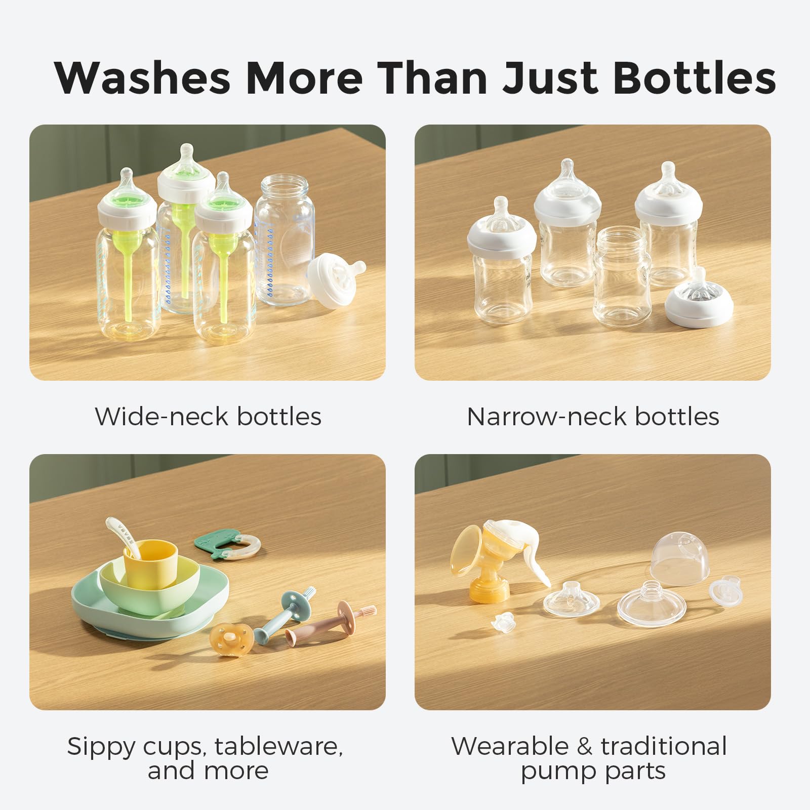 Momcozy KleanPal Pro Baby Bottle Washer and Sterilizer