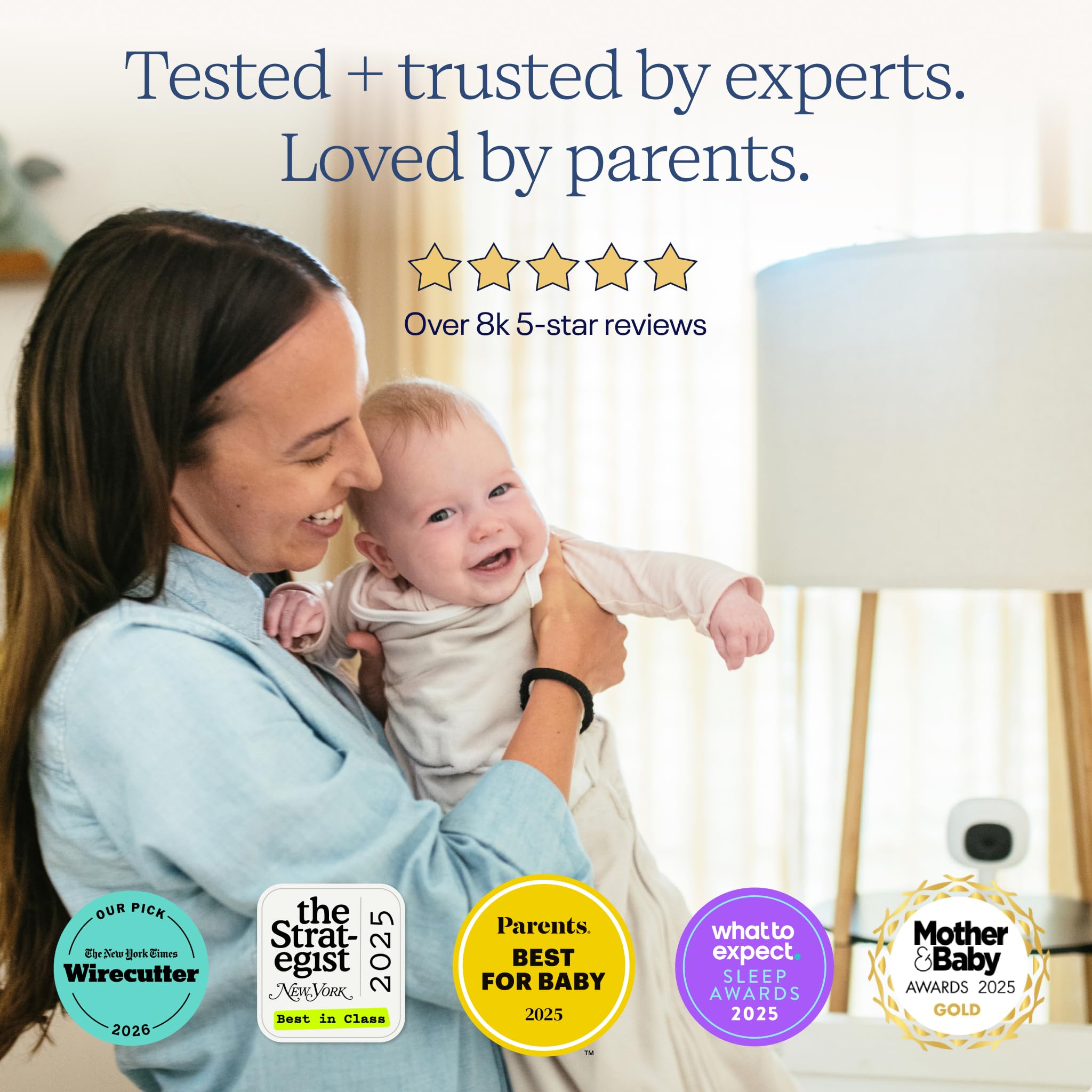 Nanit Pro Smart Baby Monitor - Camera & Floor Stand