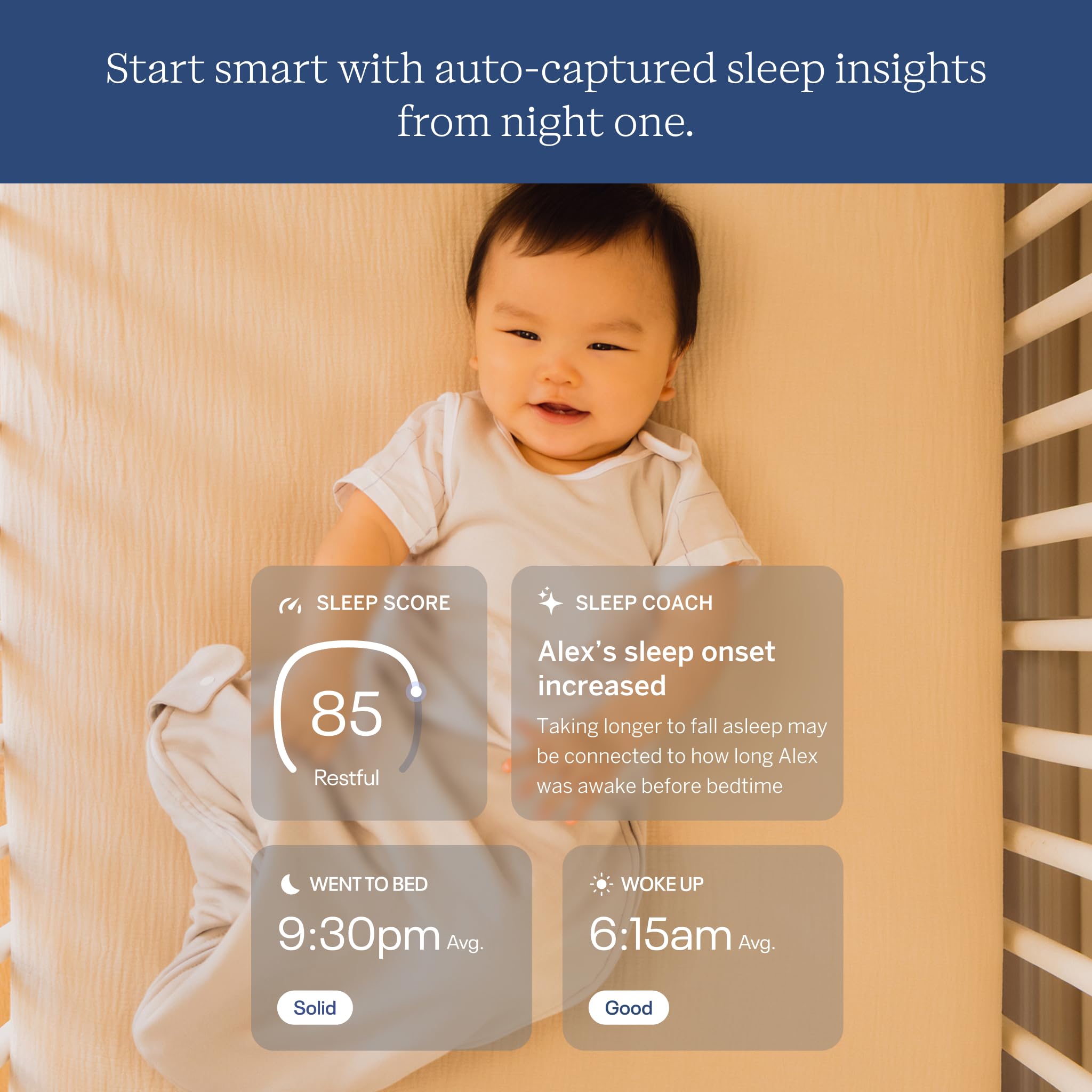 Nanit Pro Smart Baby Monitor - Camera & Floor Stand